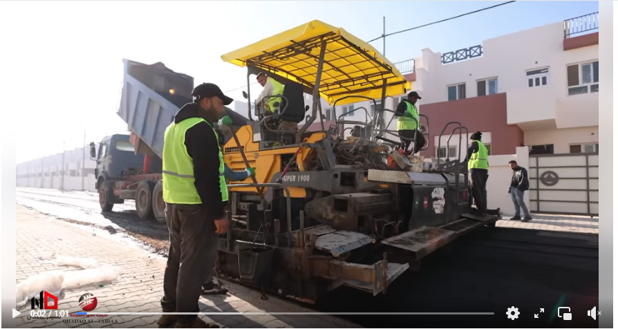 الاعمال النهائية في مشروع مجمع بوابة النجف السكني